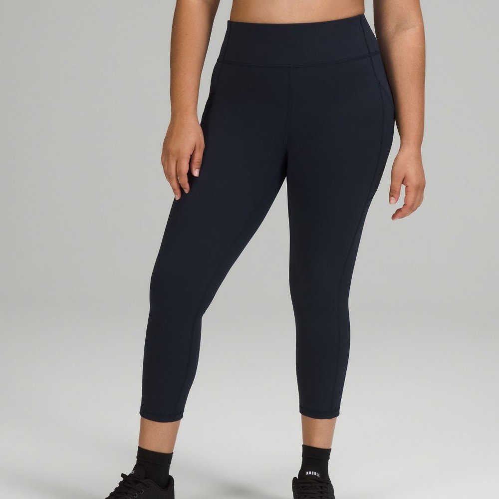 LULULEMON INVIGORATE HIGH-RISE CROP 23" WITH POCKETS
